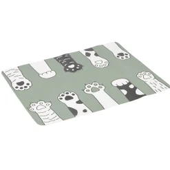Tapis repose gamelle animaux 39x50cm (3 modèles) < Gifi Discount