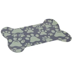 Tapis repose gamelle animaux 39x50cm (3 modèles) < Gifi Discount