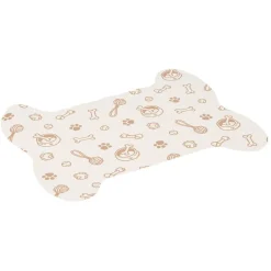 Tapis repose gamelle animaux 39x50cm (3 modèles) < Gifi Discount