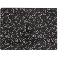 Tapis repose gamelle 32x43cm (2 modèles)
