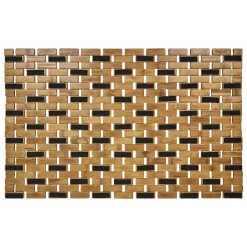 Tapis salle de bain 100% bambou marron 72x45cm < Gifi Clearance