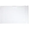 Tapis salle de bain coton blanc 70x40cm