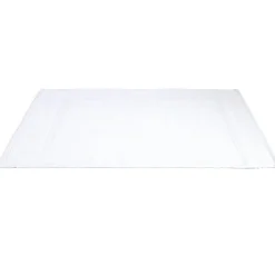 Tapis salle de bain coton blanc 70x40cm