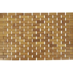 Tapis salle de bain en bambou segments 40x60cm < Gifi