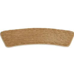Tapis salle de bain incurvé mémoire de forme galet 45x100cm (2 modèles) < Gifi Discount