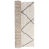 Tapis shaggy Marthe 100x150cm beige et gris < Gifi Discount