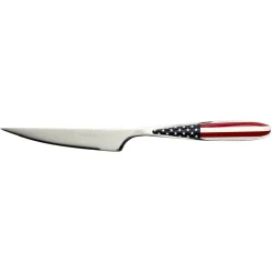 Tartineur inox design drapeau USA