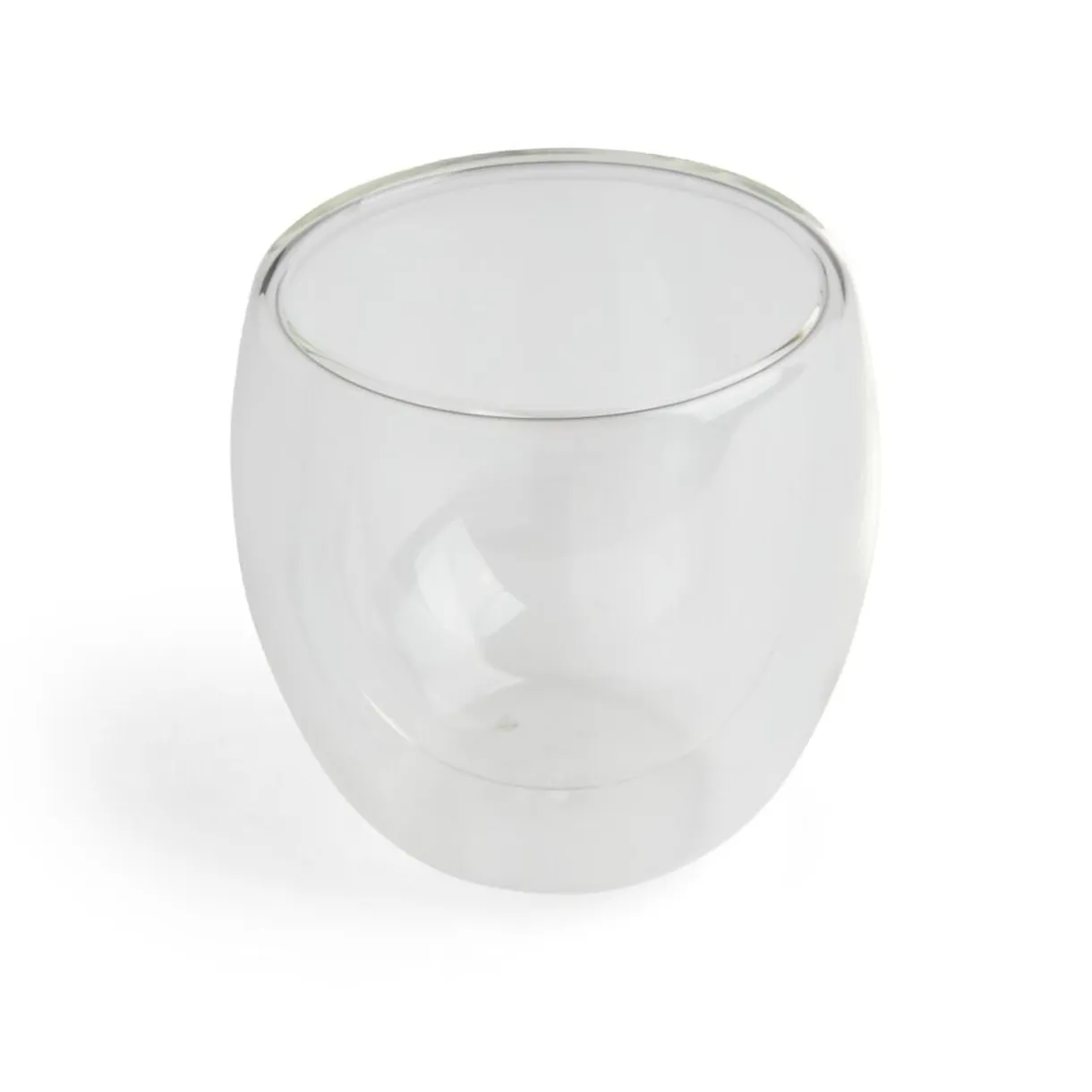 Tasse double paroi verre transparent x2 250ml < Gifi Online