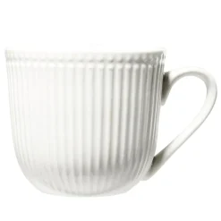 Tasse en porcelaine Colombe embossé blanc 250ml H8cm < Gifi New