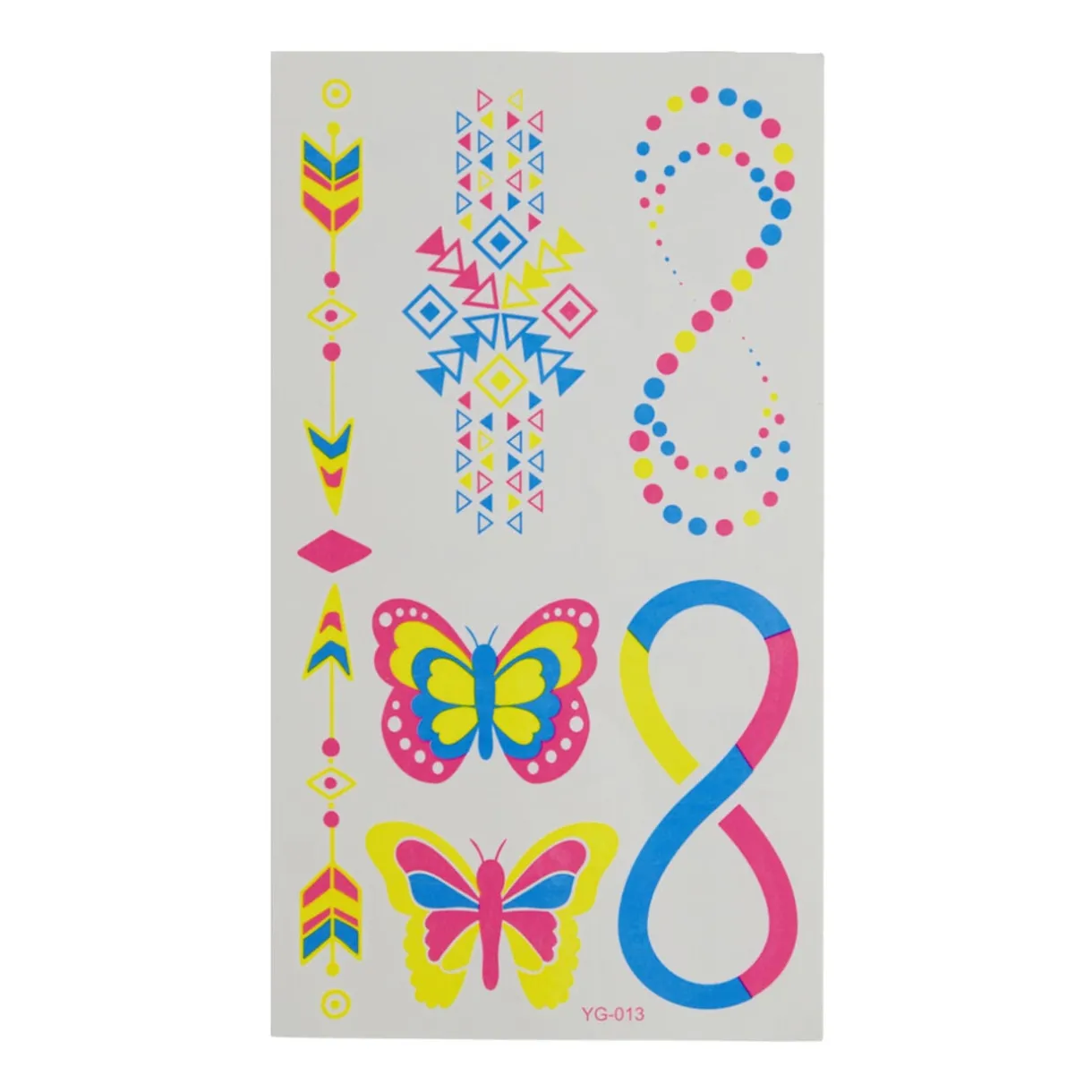 Tatouage enfant éphémère multicolore 3 feuillets (2 modèles) < Gifi Discount