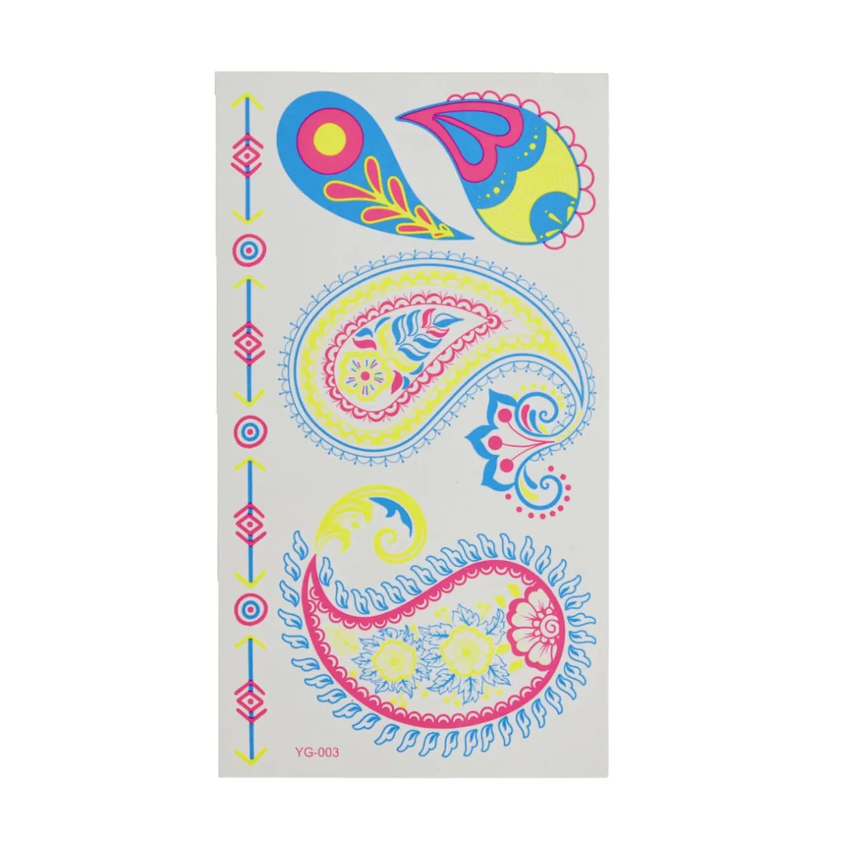 Tatouage enfant éphémère multicolore 3 feuillets (2 modèles) < Gifi Discount