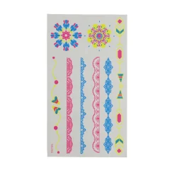 Tatouage enfant éphémère multicolore 3 feuillets (2 modèles) < Gifi Discount