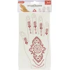 Tatouage orientale éphémère pour les mains façon henné 2 feuillets