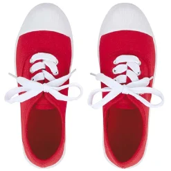 Tennis en toile rouge T37 < Gifi Online