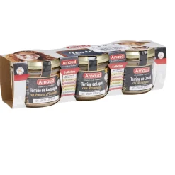 Terrine 3x90gr piment d'espelette + lapin + canard origine France < Gifi Sale