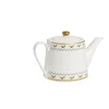 Theière de Noël 1,2L blanche et dorée motifs houx < Gifi New