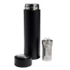 Théière isotherme avec infuseur 450ml inox noir