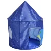 Tipi astronomie cosmos avec 4 accessoires scratch Ø103xH135cm