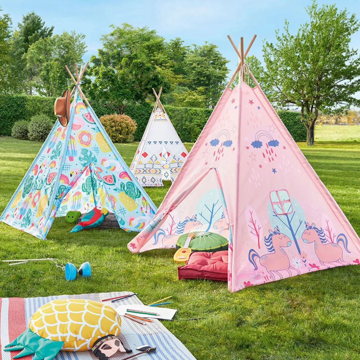 Tipi d’extérieur motif tropical summer < Gifi Outlet