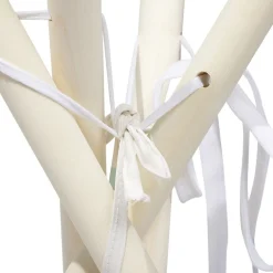 Tipi Flower polyester blanc à pois - L120xP120xH160 cm < Gifi