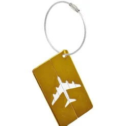 Étiquette de bagage métal coloré (plusieurs modèles) < Gifi Hot