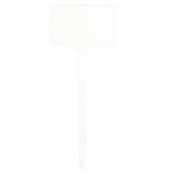 Étiquette à planter x17 en plastique blanc H14cm < Gifi Hot