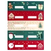 Étiquette pour paquet cadeau Noël 10 pièces