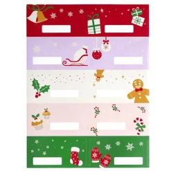 Étiquette pour paquet cadeau Noël enfant 10 pièces < Gifi Hot