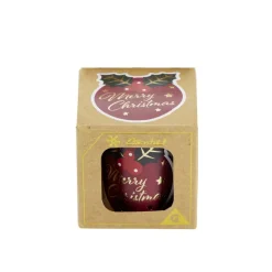 Étiquette pour paquet cadeau Noël ronde Merry Christmas 50 pièces < Gifi Outlet
