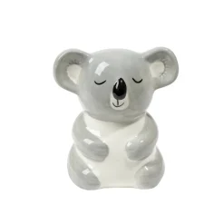 Tirelire forme koala en céramique 10x8,5xH11cm