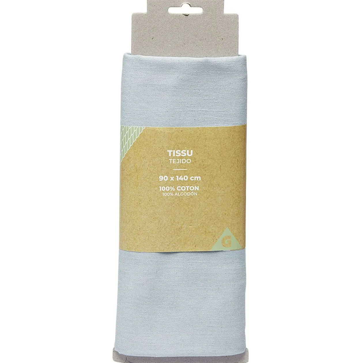 Tissu pour couture de couleur bleu