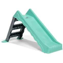 Toboggan enfant 3 marches vert 126x59xH71cm < Gifi Hot