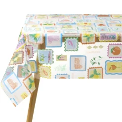 Toile cirée au mètre collection été motifs fruits et fleurs 140cm