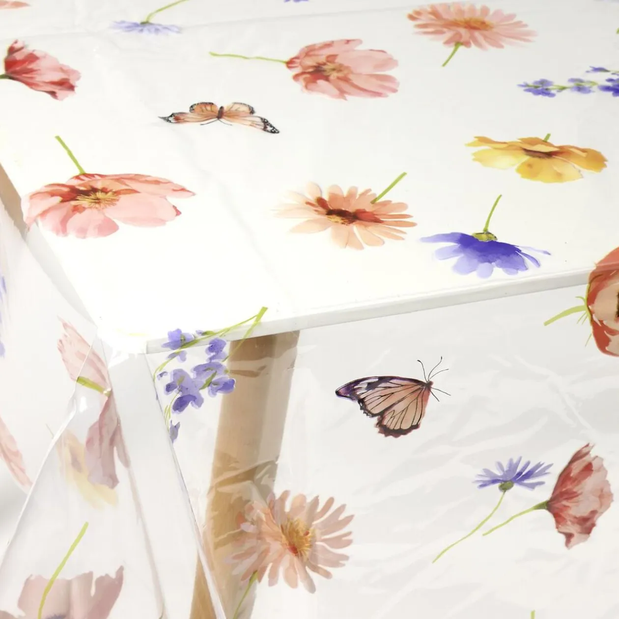 Toile cirée au mètre collection été motifs fleurs 140cm