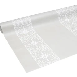 Toile cirée au mètre pvc imprimé taupe et beige < Gifi Clearance