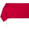 Toile cirée au mètre unie rouge