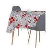Toile cirée Betsy fleuri rouge l140cm < Gifi Outlet
