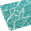 Toile cirée Feuille vert L. 140 cm