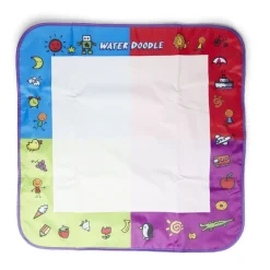 Toile de coloriage effaçable 75x75cm avec feutre magique < Gifi New