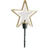 Étoile de sapin animée LED blanc 31,5x7xH54,5cm < Gifi Outlet