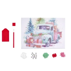 Toile diamond painting 21x30cm - 2 modèles < Gifi Sale