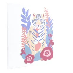 Toile imprimée motif tigre 60x60cm < Gifi Online