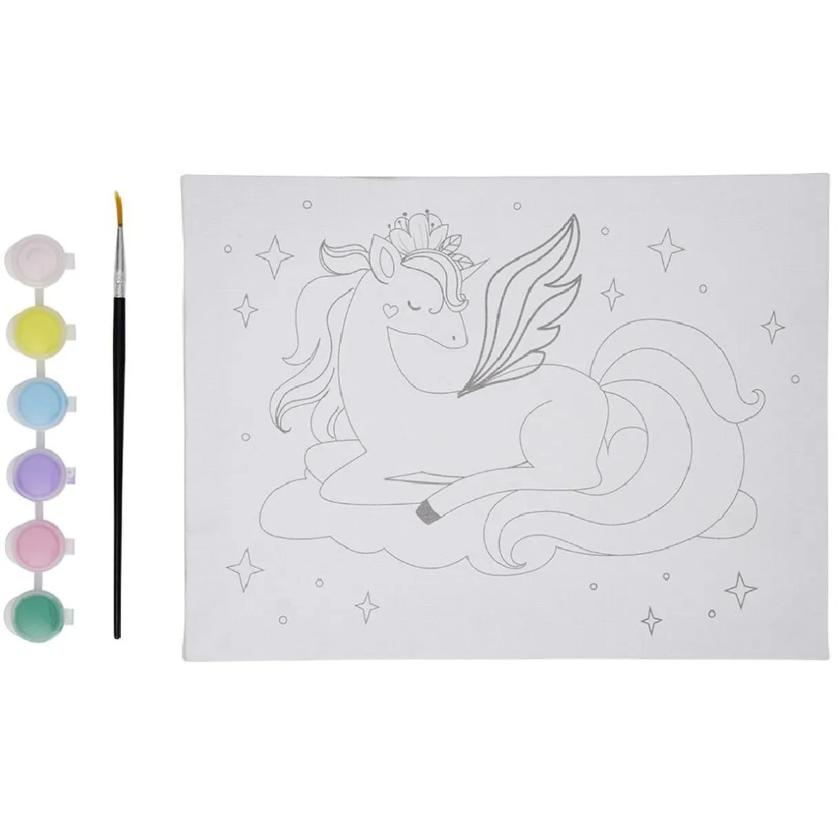 Toile à peindre pour enfant 24x18cm < Gifi New