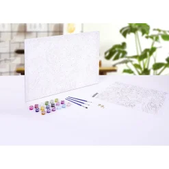 Toile pour peinture avec numérotation 40x50 cm < Gifi Online