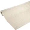 Toile PVC au mètre épaisse gaufrée antidérapante beige uni L140cm