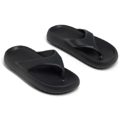 Tongs caoutchouc noir 36/37