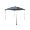 Tonnelle carrée Noumea 9m² gris anthracite 300x300xH260cm < Gifi Hot