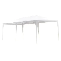 Tonnelle rectangulaire Turin blanche UPF50+ 584x290xH260cm 17m² < Gifi Clearance