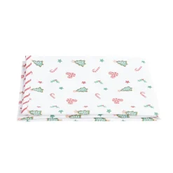 Torchon Disney Mickey rectangulaire blanc et rouge 50x70cm