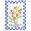 Torchon x2 coton motif tomates et piments 45x65cm < Gifi Outlet
